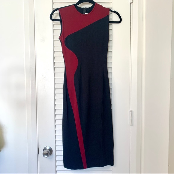 Stella McCartney Dresses & Skirts - Stella McCartney red and black dress size 0
